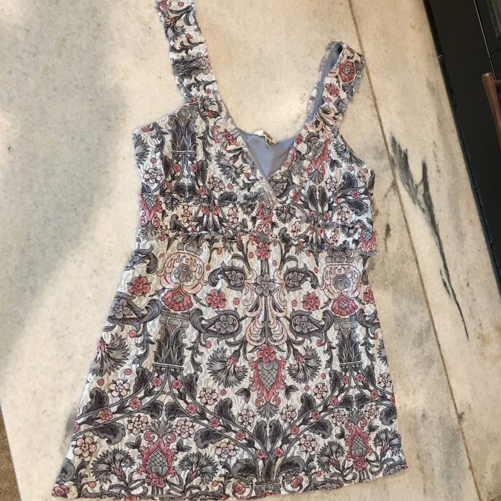 Maurice's Studio Y Floral Dress Tank - S